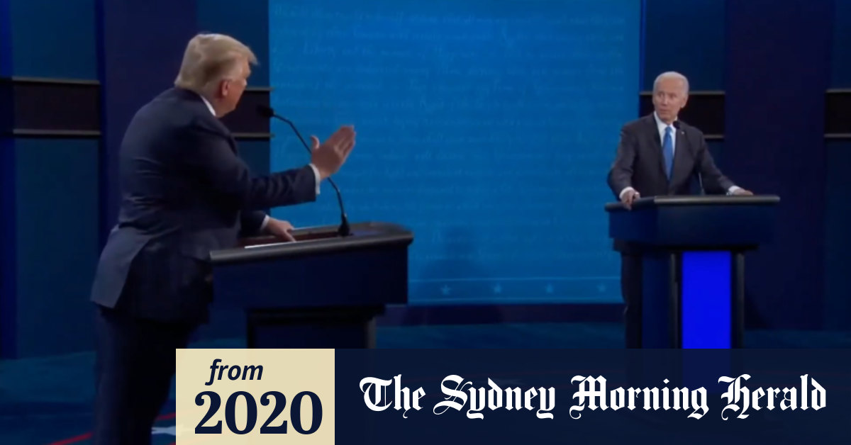 Video Highlights from the final US presidential debate